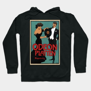 Odeon Platten Germany Vintage Poster 1900 Hoodie